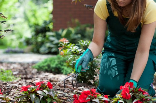 Image showing a trusted secure checkout experience for garden services